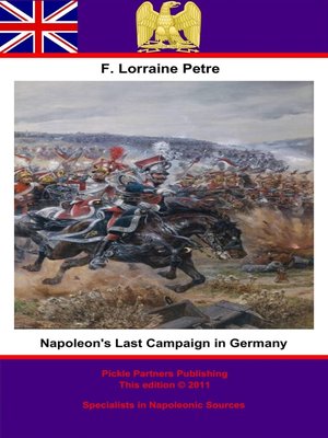 cover image of Napoleon's Last Campaign in Germany